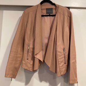 Pink pleather Jacket